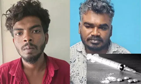 போதை ஊசியுடன் 2 வாலிபர்கள் கைது