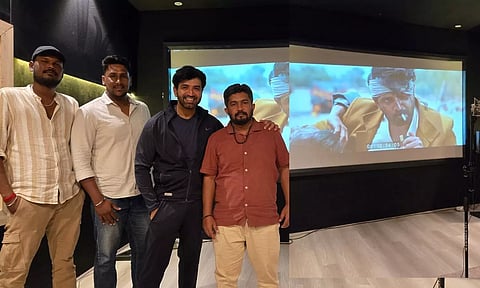 `ரெட்ட தல' படத்தின் டப்பிங் பணிகளை முடித்த அருண் விஜய்