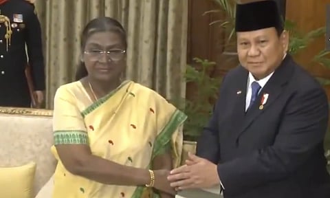 ஜனாதிபதி திரவுபதி முர்முவுடன் இந்தோனேசிய அதிபர் சந்திப்பு
