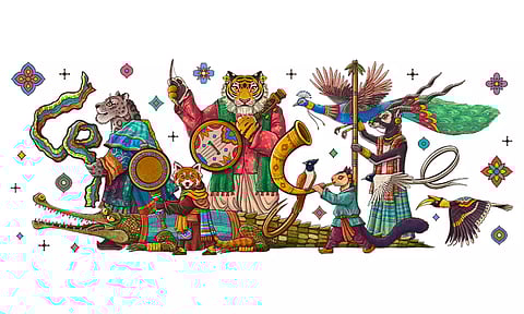 76வது குடியரசு தினம் - விசேஷ டூடுல் வெளியிட்ட கூகுள்