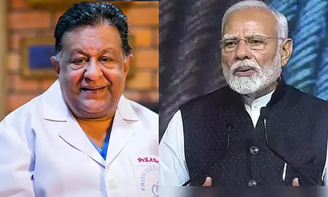 மருத்துவர் கே.எம்.செரியனின் மறைவால் துயரமடைந்தேன்- பிரதமர் மோடி