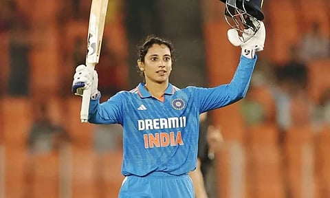 2024-ம் ஆண்டின் சிறந்த மகளிர் ஒருநாள் வீராங்கனையாக ஸ்மிருதி மந்தனா தேர்வு