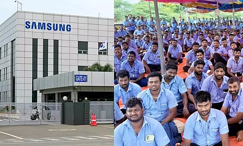 சாம்சங் இந்தியா தொழிலாளர்கள் சங்கம் முறைப்படி பதிவு- தமிழ்நாடு தொழிலாளர் நலத்துறை அறிவிப்பு