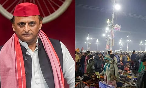 கும்பமேளா நிர்வாக பணிகளை ராணுவத்திடம் ஒப்படைக்க வேண்டும்: அகிலேஷ் யாதவ்