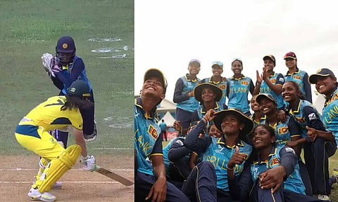 ஜூனியர் மகளிர் டி20 உலகக் கோப்பை: ஆஸ்திரேலியாவுக்கு அதிர்ச்சி கொடுத்த இலங்கை