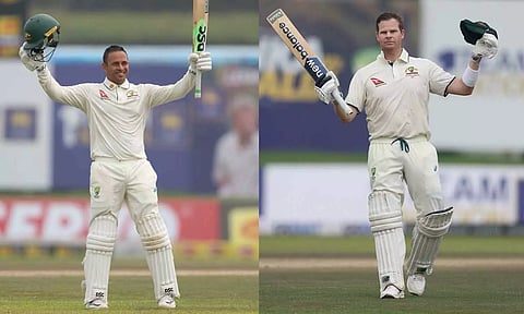 இலங்கைக்கு எதிராக கவாஜா- ஸ்மித் சதம்: முதல்நாள் முடிவில் ஆஸ்திரேலியா 330 ரன்கள் குவிப்பு