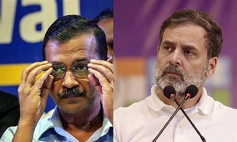 கெஜ்ரிவால் பிற்படுத்தப்பட்டோர், தலித்கள், சிறுபான்மையினருக்கு எதிரானவர்: ராகுல் காந்தி கடும் தாக்கு