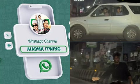 கானத்தூர் சம்பவத்தில் நடவடிக்கை எடுக்க தி.மு.க. கொடி என்னும் 'லைசன்ஸ்' தடுக்கிறதா?- அ.தி.மு.க.