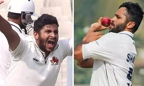 வீடியோ: ரஞ்சி டிராபியில் ஹாட்ரிக் விக்கெட் வீழ்த்திய 5-வது வீரர்.. ஷர்துல் தாகூர் சாதனை