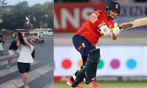 பேட், பந்து இல்லாமல் ரசிகருடன் ஸ்ட்ரீட் கிரிக்கெட் விளையாடிய பென் டக்கெட்- வைரலாகும் வீடியோ
