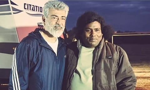 அஜித் சாருக்கு பாராட்டு விழா நடத்த வேண்டும் - யோகி பாபு வேண்டுகோள்