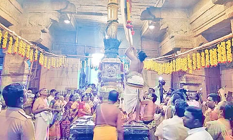தைப்பூச திருவிழா: சமயபுரத்தில் இன்று கொடியேற்றத்துடன் தொடங்கியது