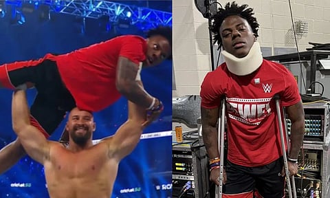 எனக்குன்னே வருவீங்களாடா.. WWE ரிங்கில் பிரபல யூடியூபரை பந்தாடிய வீரர் - வீடியோ வைரல்