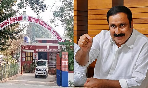 காவல் நிலையம் மீது பெட்ரோல் குண்டு வீச்சு- சட்டம் ஒழுங்கு அடியோடு சீர்கெட்டு இருப்பதற்கு இதுவே சாட்சி: அன்புமணி