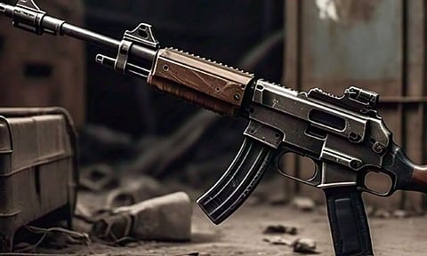 சாலையில் அனாமத்தாக கிடந்த AK47 - சென்னையில் பரபரப்பு