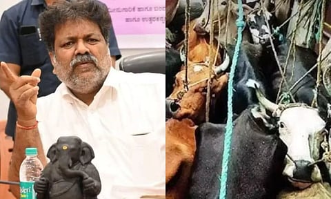 பசுவை கடத்தினால் பார்த்த இடத்தில் என்கவுண்டர்.. கர்நாடக அமைச்சர் எச்சரிக்கை