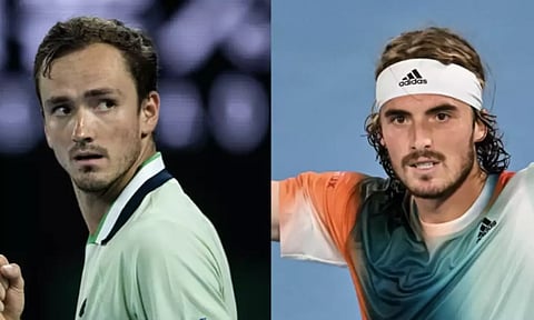 ரோட்டர்டாம் டென்னிஸ்: சிட்சிபாஸ், மெத்வதேவ் முதல் சுற்றில் வெற்றி