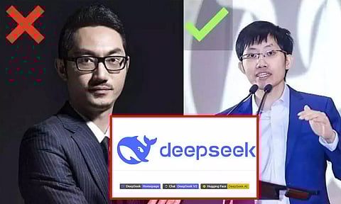 DeepSeek சி.இ.ஓ. என பரவிய வேறு ஒருவரின் புகைப்படம் - ஒரே பெயரால் நேர்ந்த குழப்பம்