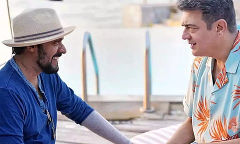 'விடாமுயற்சி' பார்த்த பின் அஜித் சொன்னது என்ன? இயக்குநர் மகிழ் திருமேனி பதில்