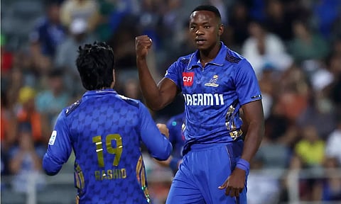 தென் ஆப்பிரிக்கா டி20 லீக்: முதல் முறையாக சாம்பியன் பட்டம் வென்றது எம்.ஐ.கேப் டவுன்