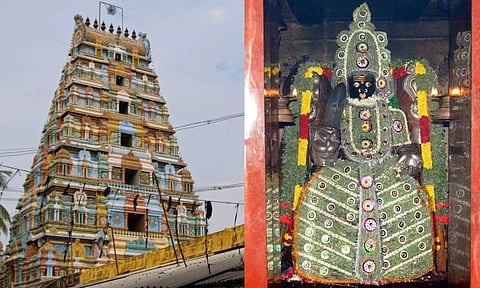 21 ஆண்டுகளுக்கு பிறகு நாளை புன்னைநல்லூர் மாரியம்மன் கோவில் கும்பாபிஷேகம்