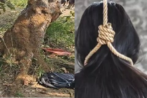 பள்ளிச் சீருடையுடன் மரத்தில் தொங்கிய 2 சிறுமிகளின் உடல்கள்.. அதிர்ச்சி சம்பவம்