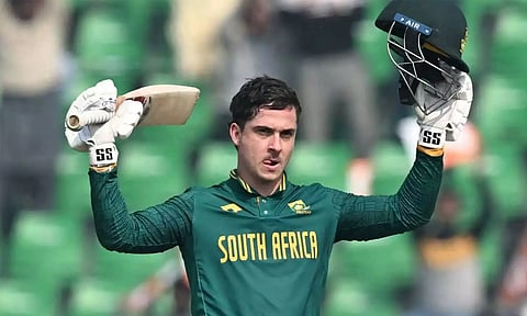 அறிமுக ஒருநாள் போட்டியில் 150 ரன்கள் விளாசி தென் ஆப்பிரிக்க வீரர் வரலாற்று சாதனை