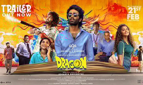 `உங்களுக்கு சொன்னா புரியாது' - பிரதீப் ரங்கநாதன் நடித்த `டிராகன்' படத்தின் டிரெய்லர் வெளியானது
