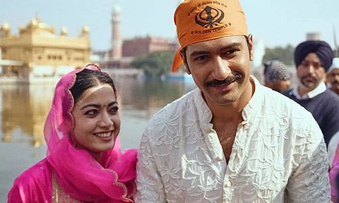 புதுப்பட ரிலீஸ் - பொற்கோவிலில் வழிபட்ட விக்கி கௌஷல், ராஷ்மிகா மந்தனா