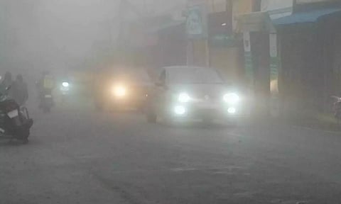 ஏற்காட்டில் கடும் பனிப்பொழிவு