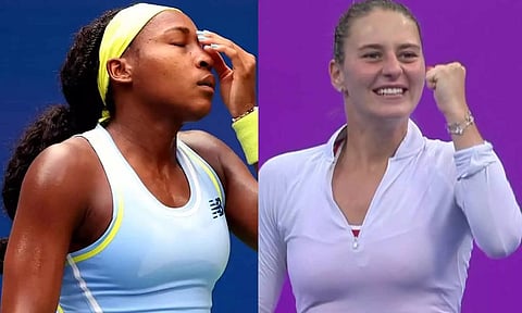 கத்தார் ஓபன் டென்னிஸ்- கோகோ காப்புக்கு அதிர்ச்சி அளித்த உக்ரைன் வீராங்கனை