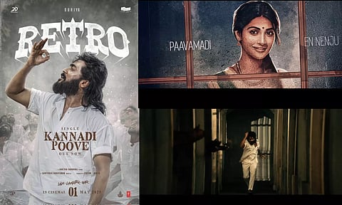 சூர்யாவின் Retro படத்தின் கண்ணாடி பூவே பாடல் வெளியானது