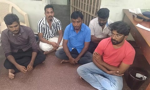 தனியார் விடுதியில் போதை ஊசியுடன் 5 பேர் கைது: மெத்தபெட்டமைன் பறிமுதல்