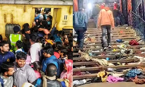 தாமதமான ரெயில்கள்.. தடுக்கப்பட்ட படிக்கட்டுகள் - டெல்லி ரெயில் நிலைய கூட்டநெரிசலுக்கு காரணம் என்ன?