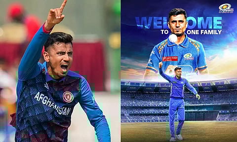 காயம் காரணமாக ஆப்கான் வீரர் அல்லா கசன்ஃபர் விலகல்.. மாற்று வீரரை அறிவித்த மும்பை இந்தியன்ஸ்