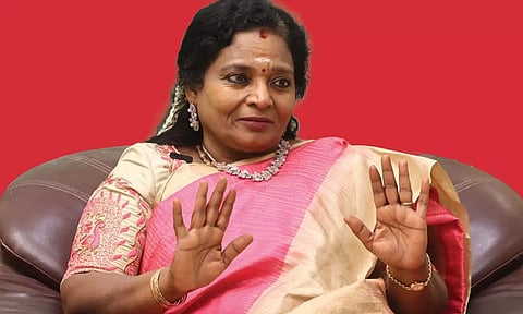 தி.மு.க.விற்கும், திராவிட மாடலுக்கும் படிப்பு என்றாலே பிரச்சனை தான்- தமிழிசை சவுந்தரராஜன்