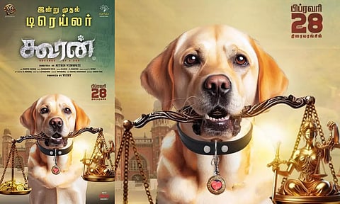 கூரன் படத்தின் டிரெய்லர் இன்று வெளியாகிறது
