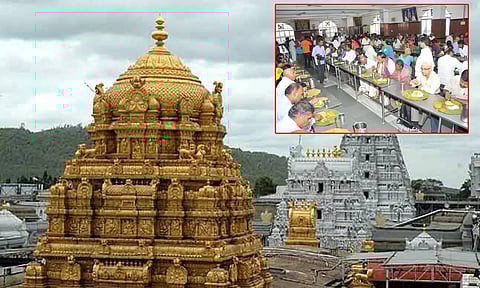 திருப்பதி ஏழுமலையான் கோவில் அன்னதான திட்டத்திற்கு 11 கோடி ரூபாய் வழங்கிய மும்பை பக்தர்