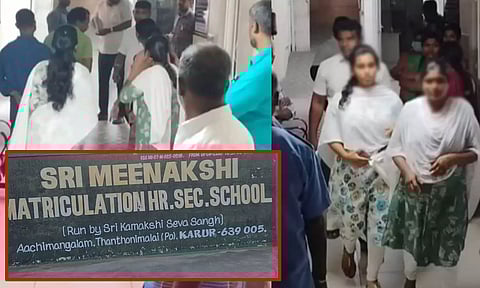 தனியார் பள்ளி மாடியில் இருந்து விழுந்த மாணவி.. கால்கள் செயல் இழந்து விட்டதாக கதறும் பெற்றோர்