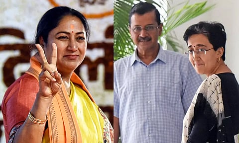 டெல்லியின் 4-வது பெண் முதல்வராகும் ரேகா குப்தா: கெஜ்ரிவால், அதிஷி சொல்வது என்ன?