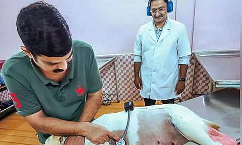 நோயாளியின் அருகில் செல்ல வேண்டிய அவசியமில்லை- 'புளூடூத் ஸ்டெதஸ்கோப்' உருவாக்கிய கேரள டாக்டர்