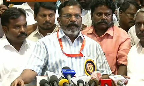 இந்தியை படிக்க என்ன தேவை இருக்கிறது ?- அண்ணாமலைக்கு திருமாவளவன் பதிலடி