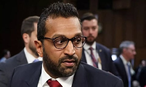 எப்.பி.ஐ. இயக்குநராக காஷ் படேல் நியமனம்: செனட் சபை ஒப்புதல்