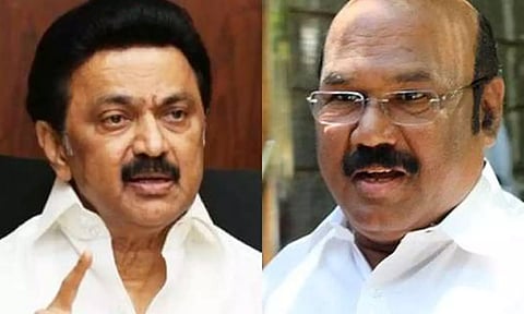 தமிழ், தமிழன் என பேசும் மு.க.ஸ்டாலின் அதன்படி செயல்படமாட்டார் - ஜெயக்குமார்