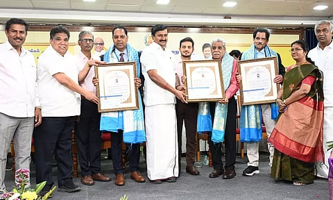 பிறக்கும் குழந்தைகளுக்கு அனைவரும் தமிழில் பெயர் சூட்ட வேண்டும்- அமைச்சர் சாமிநாதன்