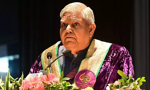 ஒரு பிரதேசத்தை கைப்பற்ற அதன் 'மொழி'யை அழிப்பதே சிறந்த வழி - ஜெகதீப் தன்கர்
