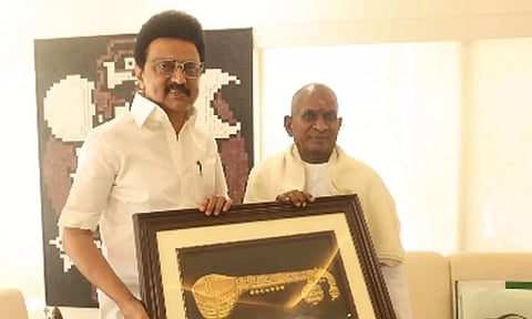 சிம்பொனி அரங்கேற்ற லண்டன் செல்லும் இளையராஜா.. நேரில் சந்தித்து வாழ்த்திய முதலமைச்சர் ஸ்டாலின்