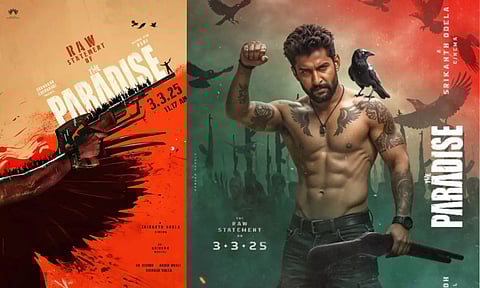 நானி நடிக்கும் `The Paradise" கிளிம்ப்ஸ் வீடியோ நாளை வெளியீடு