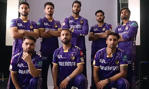 நடப்பு சாம்பியன் கொல்கத்தா நைட் ரைடர்ஸ் அணியின் புதிய ஜெர்சி அறிமுகம்