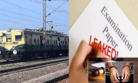 ரெயில்வே தேர்வில் மோசடி- 26 அதிகாரிகள் கைது